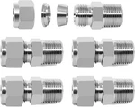 Chillwaves 304 Stainless Steel Compression Tube Fitting, 1/4" Od X 1/8" Npt Male. Fixed Price $19.39.
