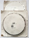 Zero Length Reducer, 6.75"X2.75", Conflat Cf Flange, 304SS, Mdc # 150022. Fixed Price $175.00.