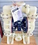 Versamatic Pump Aodd 3" Polypro, Flanged, Model: E3PP6X659A, Same As Wilden. Fixed Price $3050.00.