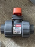 Nibco Chemtrol 3/4" Pvc Viton Tru-bloc Ball Valve Socket New. Fixed Price $38.50.