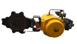 Tricentric 8" Butterfly Valve 150#, Topworx DZP-M21GNEB Controller And Actuator. Fixed Price $1200.00.