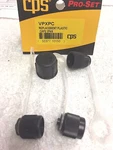 Cps Vacuum Pump Replacement Cap Kit, (2) 1/4", (1) 1/2" Acme & 3/8" W/o-ring. Fixed Price $34.74.