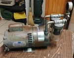 Gast 0822-V103-G271X Vacuum Pump 1/2HP/230V/1725 Rpm It Runs. Fixed Price $125.00.