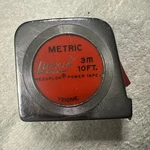 Ad Lufkin 3M Meter Mezurlok Metric Power Tape Measure Y210ME Vtg Usa Tool. Fixed Price $9.50.