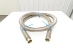 Stainless Steel Flexible Vacuum Hose 1.5"ID 10'L Flanged Ends Iso-kf NW40. Fixed Price $84.99.