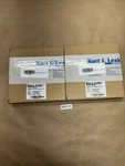 Lot Of 2 Kurt J Lesker Flange ISO,SS,BLANK,QF100-K,A Lum New In Sealed Boxes. Fixed Price $89.00.