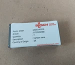 Busch Carbon Vane Set P/n 0722.522.488 For SV1040B. Free Shipping.. Fixed Price $149.90.