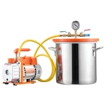 Uimoso Gallon Vacuum Chamber With 3.5 Cfm Single Stage Pump For Degassing. Fixed Price $115.99.