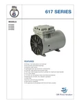 New Thomas Vacuum Veneer 1/8 Hp Piston Air Compressor Pump 617CA32 Free S&h!!. Fixed Price $619.99.