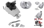 Bestparts Chrome Power Steering Pump With Bracket And Pulley Kit Compatible. Fixed Price $203.10.