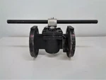 Tufline Xomox 2" 300# Wcb Plug Valve 0367FT. Fixed Price $599.00.