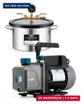 Orion Motor Tech 2 Gal Vacuum Chamber With Pump Kit, 3.5 Cfm And. Fixed Price $210.92.
