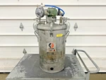 Graco Stainless Steel Paint Pot Pressure Tank Gast Motor 10 Gallon. Fixed Price $1474.40.