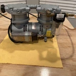 Gast Vacuum Pump Model SAA-V116-NQ Volts 100-115/100 Amps 2.0-3. Hz 60/50. Fixed Price $350.00.
