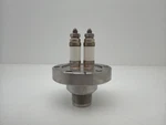 Mdc 2.75" Conflat 2-PIN Ceramic Electrical Vacuum Feedthrough. Fixed Price $175.00.