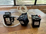 (2) Flojet G55 Bib Pump With C/c Connector 3/8 Inlet/outlet & P5000551. Fixed Price $200.00.