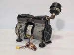 Gast 87R645-101-N470X Rocking Piston Air Compressor, 0.5HP, 30PSI Max, 115/230V. Fixed Price $249.99.