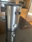 Starbucks 2012 Stainless Steel Cork Bottom Bean Storage Container Spoon Holder. Fixed Price $26.99.