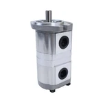 Hydraulic Tandem Double Gear Pump HGP-33A-F6/6R Shaft Replacement. Fixed Price $139.59.