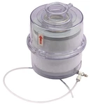 Vacuum Pump Oil Mist Exhaust Filter With Transparent Shell, KF40 Mount. Fixed Price $49.99.
