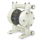 Dayton 6PY41 Double Diaphragm Pump, Polypropylene, Air Operated, Ptfe, 35 Gpm. Fixed Price $1338.99.