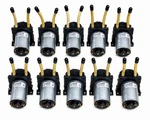 Lot Of 10 Thomas 24V Dc Vacuum Pump Motors Anr 20500706. Fixed Price $299.99.