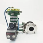 Fisher 3" V150 Control Valve CG8M With 1051 Size 33 Pneumatic Actuator. Fixed Price $2800.00.