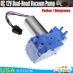 Parker / Hargraves DC12V Brushless Vacuum Pump Diaphragm Dual Head Air. Fixed Price $19.99.