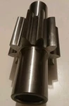 Metaris A35-50-20145 MH350 Shaft & Gear Set 1-1/4" Rd 2" Cd Hydraulic Pump Parts. Fixed Price $125.00.