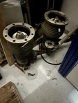 Lot Of Two Varian 0184 VHS-6 Diffusion Pump 6" Parts. Fixed Price $1500.00.