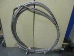 Cti Cryogenics 8043074G120, 10FT, Stainless Steel Hose, Cryopump, 452553. Fixed Price $500.00.