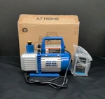 Vivohome 110V 1/4 Hp 3.5 Cfm Single Stage Rotary Vane Air Vacuum Pump Oil Bottle. Fixed Price $62.99.