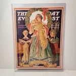 Front Cover Only Dec 29 1934 Victorian Family Christmas Saturday Evening Post Pa. Fixed Price $36.86.