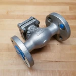Ladish 5372 1-1/2" Swing Check Valve, Class 300, CF8M Body, 316 Disc, Seat. Fixed Price $189.52.
