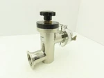 Kurt J Lesker SL0200MVQF Manual Bellows Angle Valve 2" Ss Flanged 1" Reducer. Fixed Price $249.99.