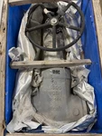 6" 1500 Pressure Seal Gate Valve Wcb Gear Op P38 Aegis. Fixed Price $1999.00.