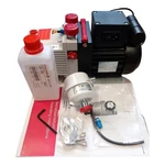 Pfeiffer Pk D56 712 Vacuum Duo 1.6 Rotary Vane Pump + Accessories. Fixed Price $1899.26.