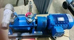 Flowserve - Sihi L0HE 20107BN 131, Liquid Ring Vacuum Pump W/2.2 Hp Motor & Base. Fixed Price $750.00.