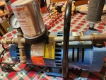 Gast 1023-V152A-G608NEX Rotary Vane Vacuum Pump 3/4HP 1725RPM C63CXHHB-4943. Fixed Price $500.00.