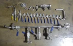 Commercial Industrial Flow Control Manifold And Valves + Extras. Fixed Price $1000.00.