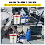Vevor Vacuum Pump 3.6CFM 1/4 Hp Single Stages Hvac A/c Refrigeration Kit. Fixed Price $149.79.