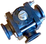 Banjo Electric Ball Valve In. Flange 3-WAY Mevx Side Load No Motor MEV100SLXR. Fixed Price $137.84.