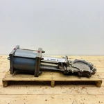 8" Fabri-valve C42S316 Knife Gate CL150 316SS With Actuator (missing Ring). Fixed Price $950.00.