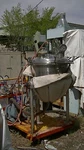 Jacketed 40 Gallon Vacuum Mix Chamber, Boekel Hyvac 28 Mechancial Pump. Fixed Price $2850.00.
