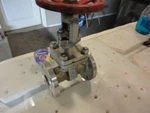 Gate Valve Warren 1156 1/2" (1.50") CL150 Rf Flanged CF8M (316 Stainless). Fixed Price $345.00.