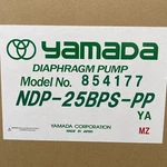 Yamada 854177 NDP-25BPS-PP 1" Polypropylene Air Operated Double Diaphragm Pump. Fixed Price $1390.00.