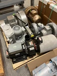 6 Direct Drive Blowers Lightly Used Raetts, Atlantic, Gooru, Elektor Bulk. Fixed Price $16748.00.