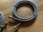 Cti Cryogenics 8043074G120, 10FT, Stainless Steel Hose, Cryopump. Fixed Price $700.00.