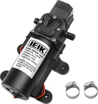 Ieik Volt Diaphragm Pump 5LPM 1.35 Gpm 116PSI Self Priming 60W(3/8"). Fixed Price $30.99.