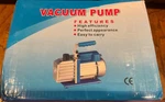 Ablaze Vacuum Pump 3 Cfm Single Stage Suitable For Chamber. Fixed Price $69.99.
